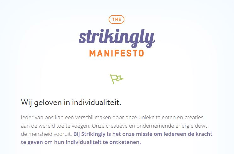 Strikingly manifest Strikingly manifest